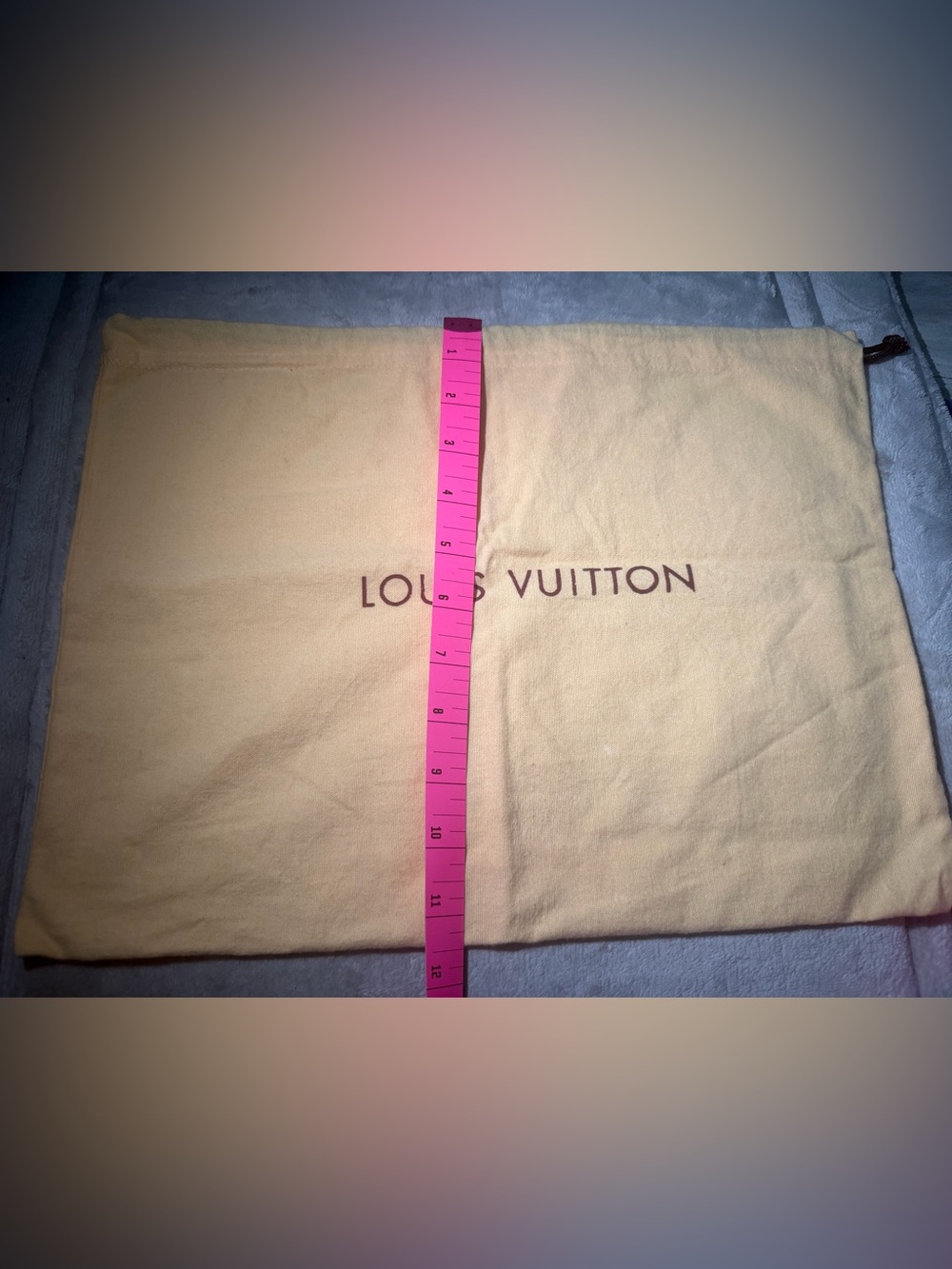 Louis Vuitton Fabric Authentic Dust Bag Never Used 11.5 x 15